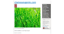 Desktop Screenshot of chateaueugenie.com